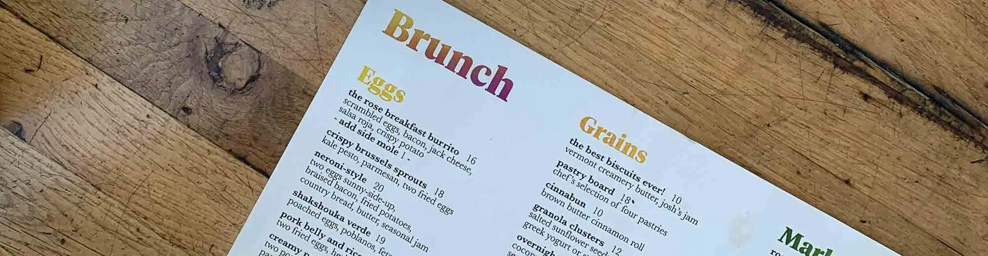 Why High-Quality Menu Printing Matters