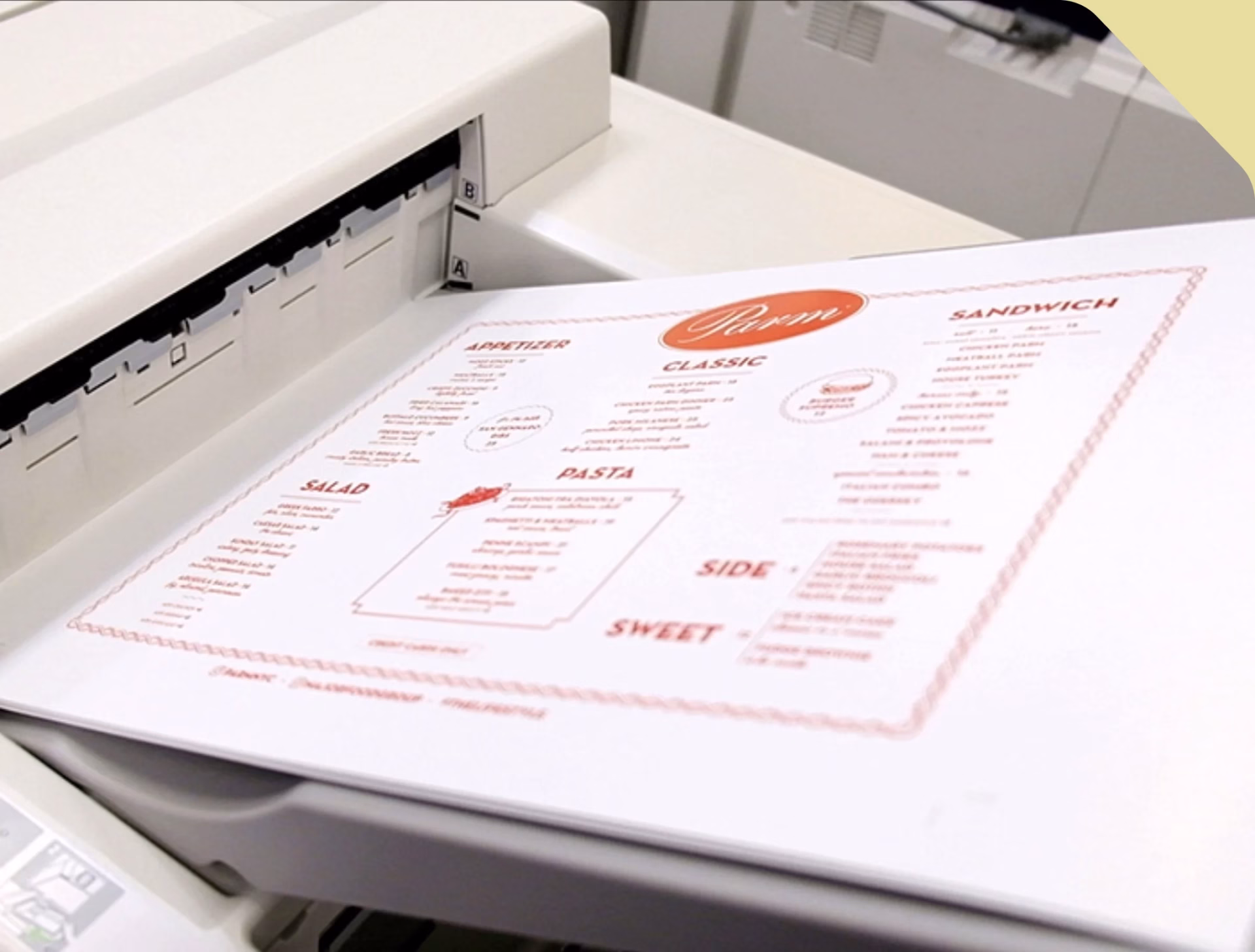 Custom Menus for Businesses in NYC